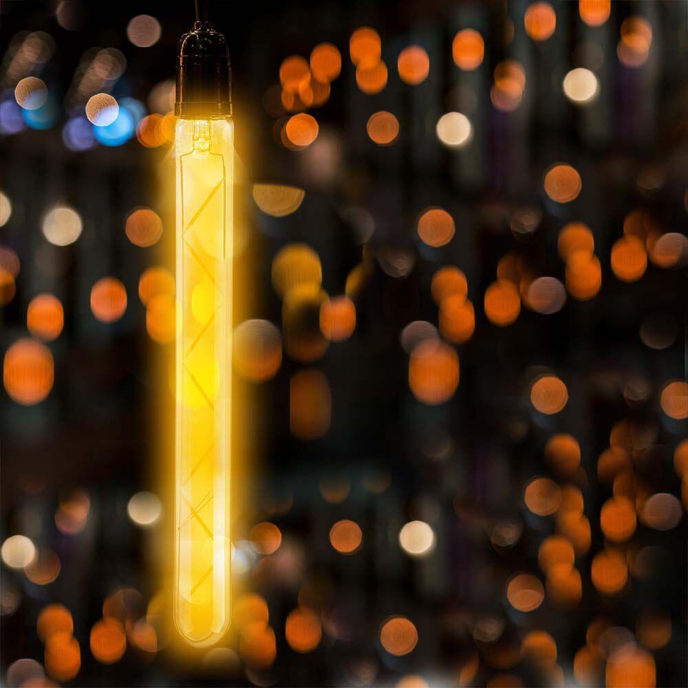 217144-2 Bec LED 7W T30 E27 Filament Amber 2200K - Image 1
