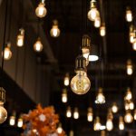 Bec LED 5W Filament E27 G125 Amber 1800K