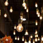 Bec LED 6W Filament E27 G125 Amber 1800K