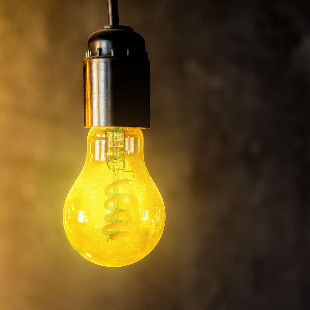 217336-2 Bec LED 4W E27 Filament A60 Clar 1800K - Image 1