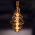 Bec LED 8W Dublu Filament E27 S200 Fumuriu Dimabil 2000K