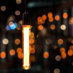 Bec LED 2W Filament E27 T30 Amber 1800K