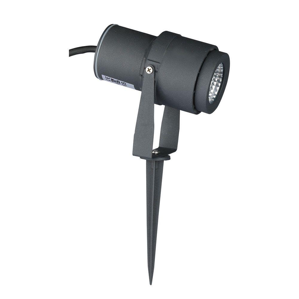 217551-2 12W Lampă de Grădină LED cu Țep Corp Negru 4000K - Image 1