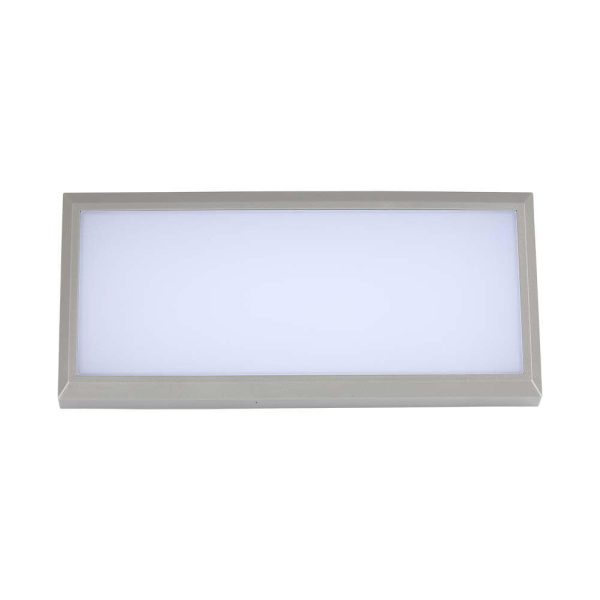 20W LED Lampă LED Exterior Soft Light-Mare 3000K Corp Negru IP65