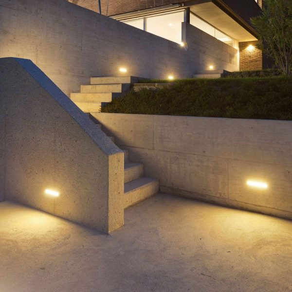 20W LED Lampă LED Exterior Soft Light-Mare 4200K Corp Negru IP65