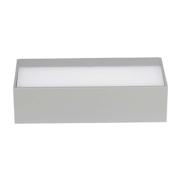 9W LED Lumină de Exterior Sus-Jos Soft Light-Medium 3000K Corp Gri IP65