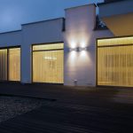 9W LED Lumină de Exterior Sus-Jos Soft Light-Medium 6400K Corp Gri IP66