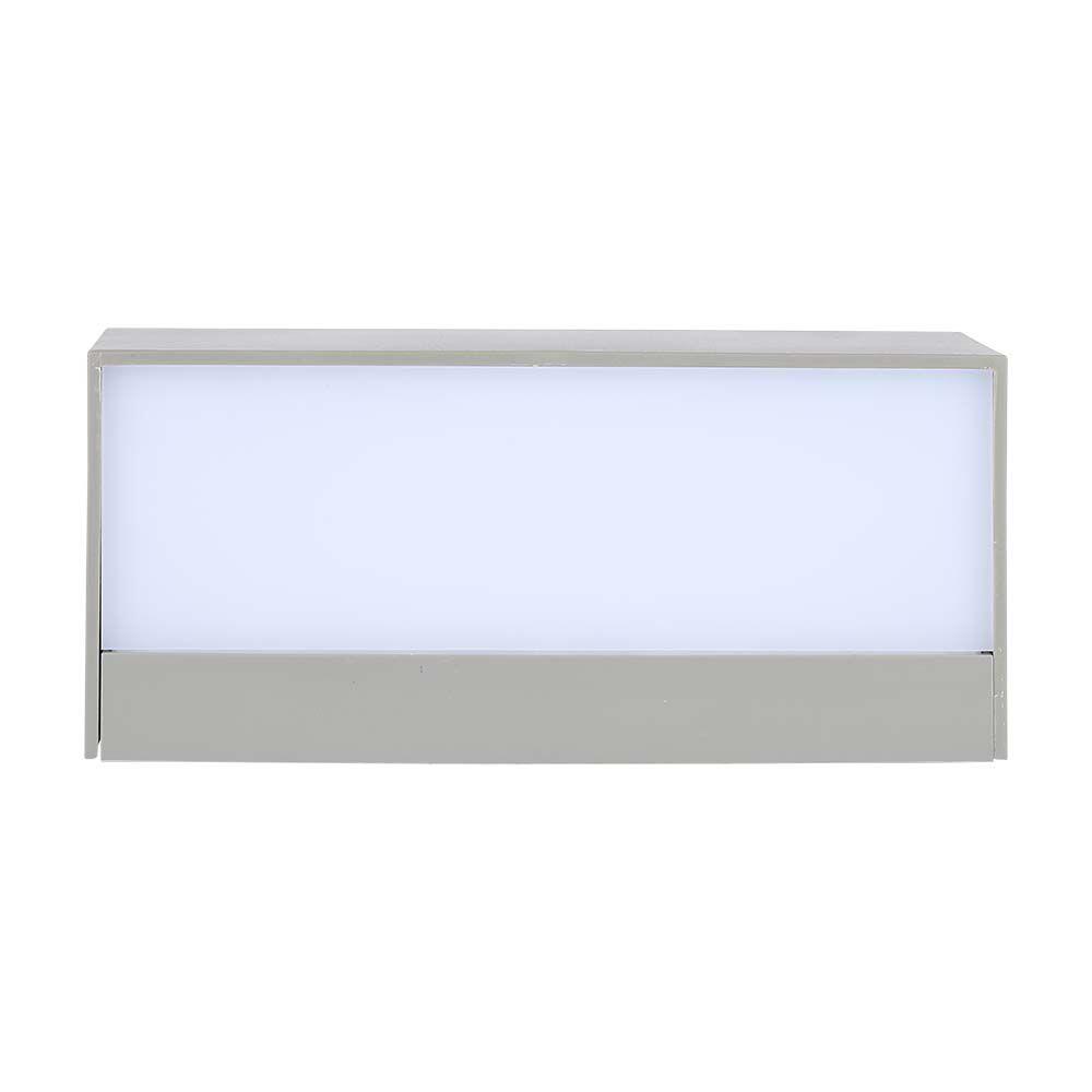 218242-2 12W LED Lumină de Exterior Sus-Jos Soft Light-Large 3000K Corp Gri IP65 - Image 1