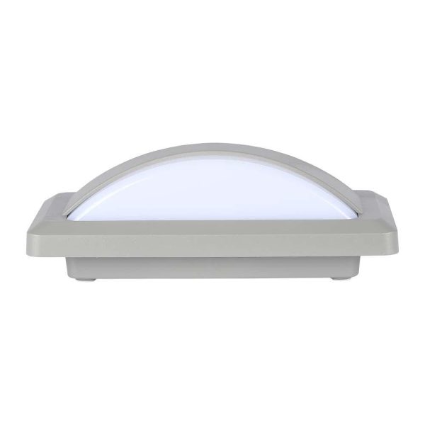 12W LED Lumină de Exterior Softlight 3000K Corp Gri IP65