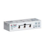 18W LED Lampă de Perete Trei Direcții 4000K Alb