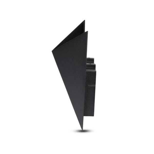 5W Lampă de Perete LED Corp Negru IP65 3000K