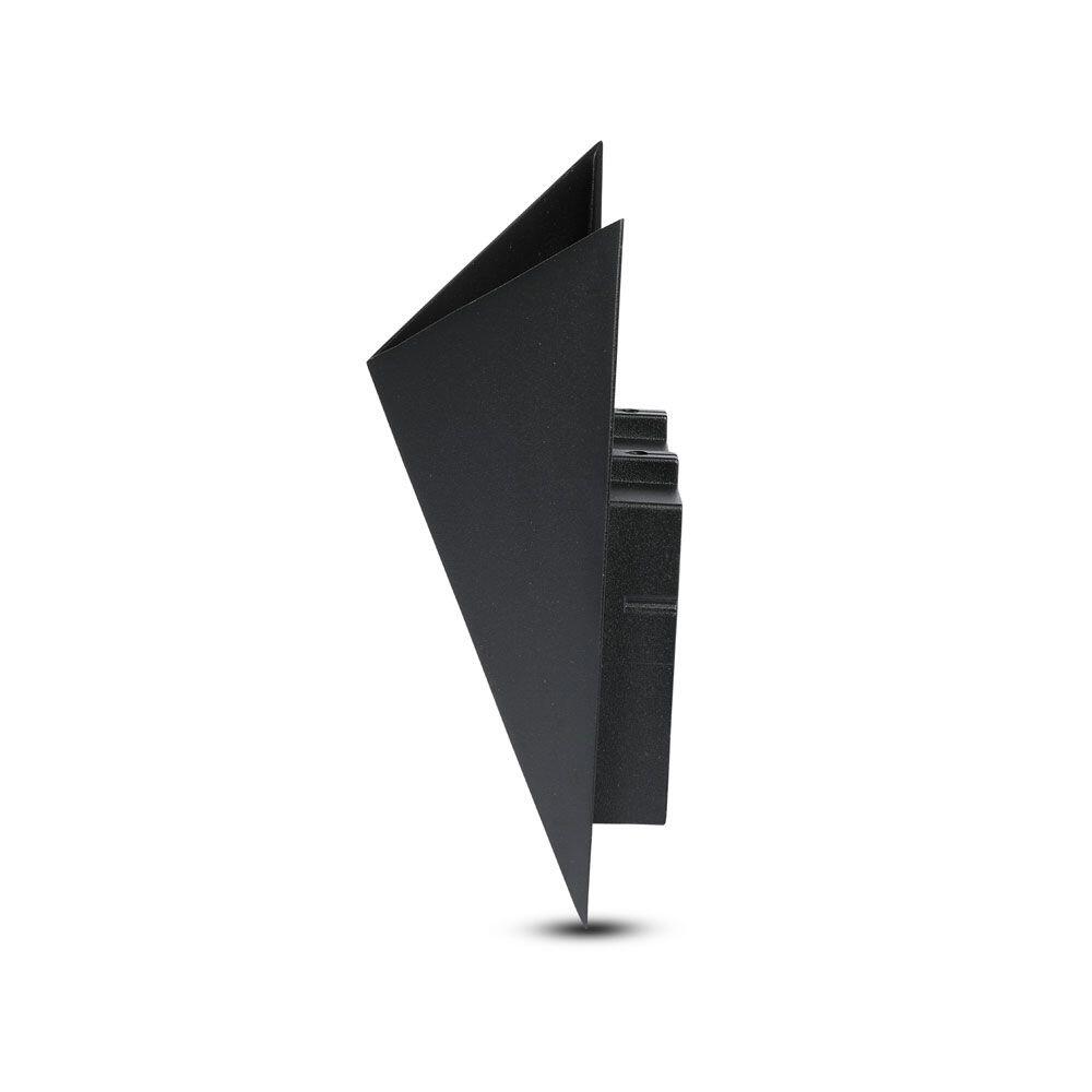 218282-2 5W Lampă de Perete LED Corp Negru IP65 3000K - Image 1