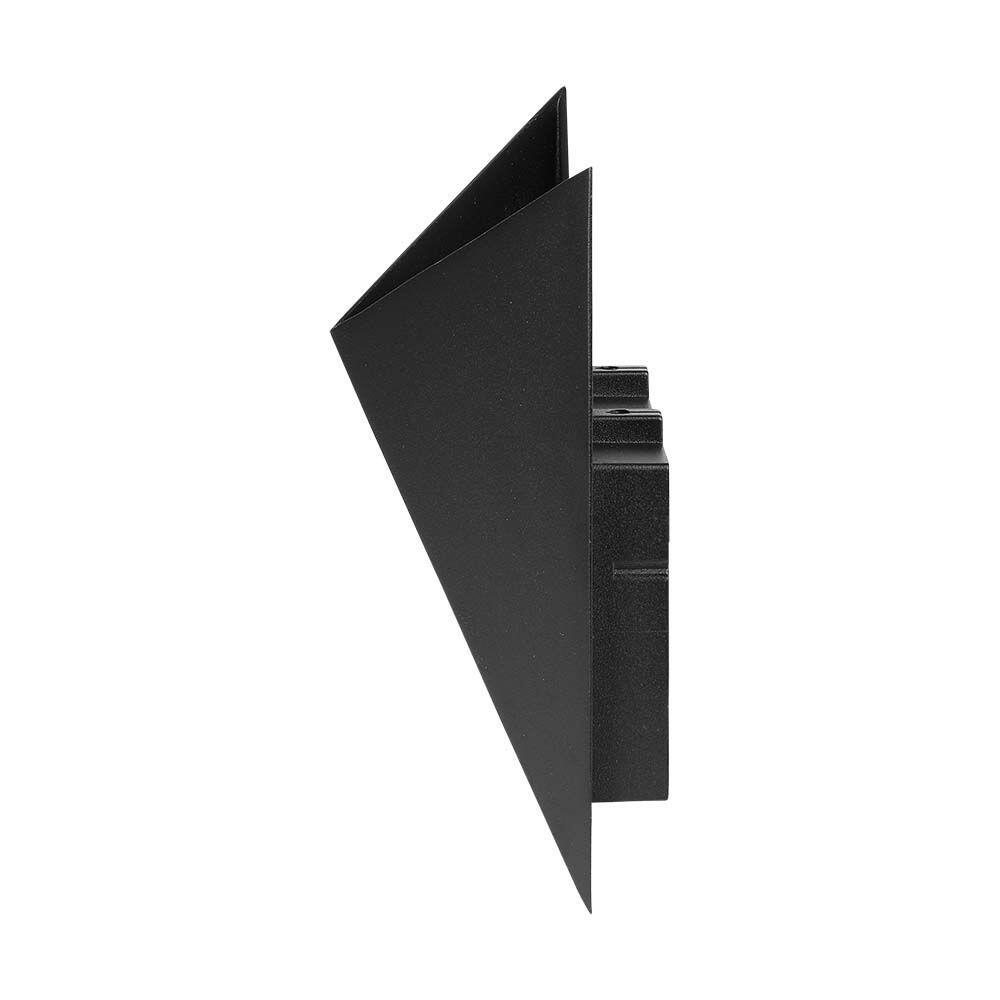 218283-2 5W LED Lumină de Perete Corp Negru IP65 4000K - Image 1
