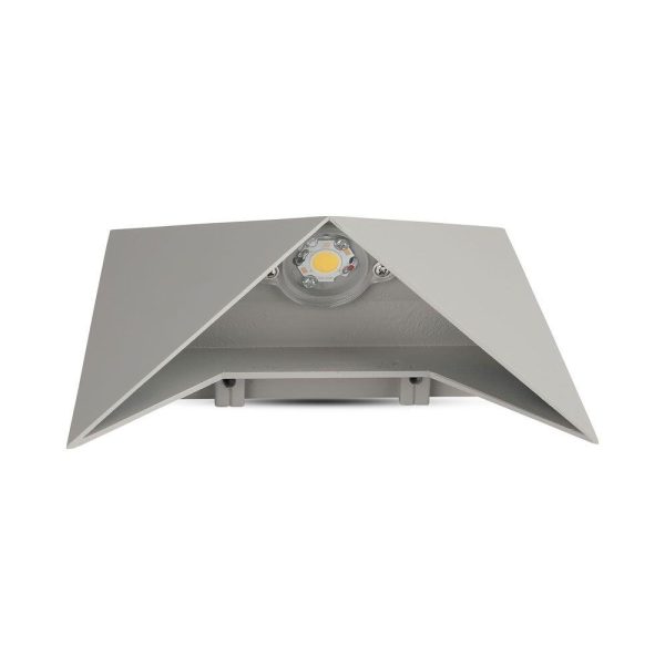 5W Lampă de Perete LED Corp Gri IP65 3000K