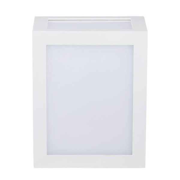 12W LED Lumină de Perete Corp Alb IP65 3000K