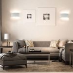 7W Lampă de Perete Alb Nisip IP54 4000K