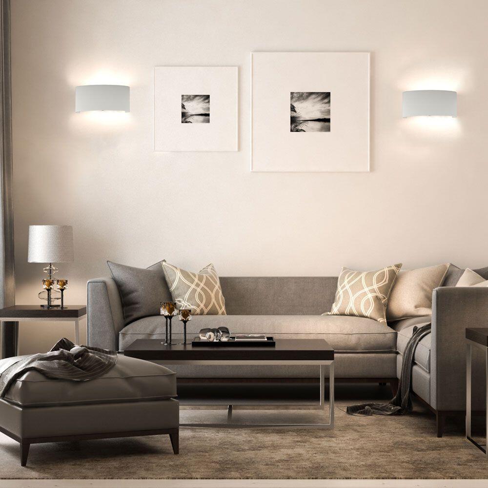 218618-3 7W Lampă de Perete Alb Nisip IP54 4000K - Image 1