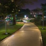 6W LED Stalpișor pentru Exterior Corp Gri 4000K IP54