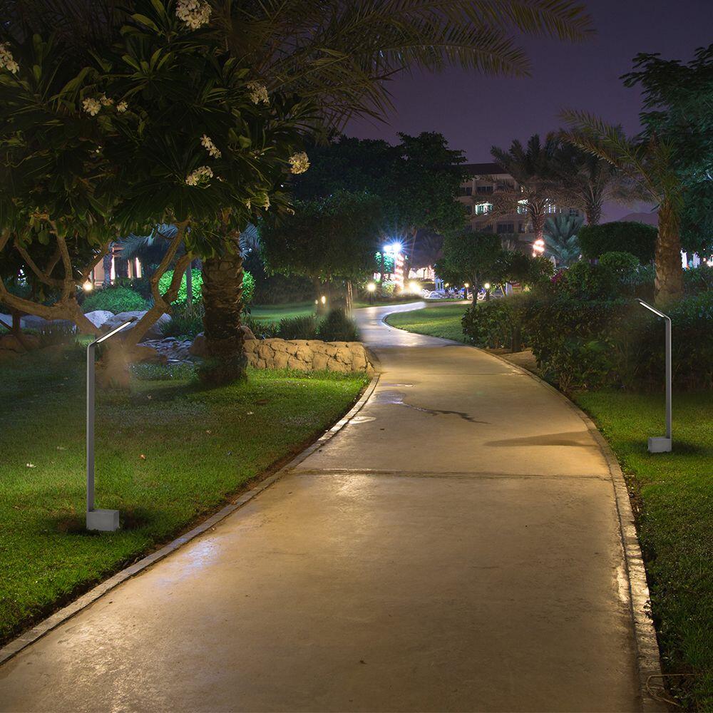 218681-2 6W LED Stalpișor pentru Exterior Corp Gri 4000K IP54 - Image 1