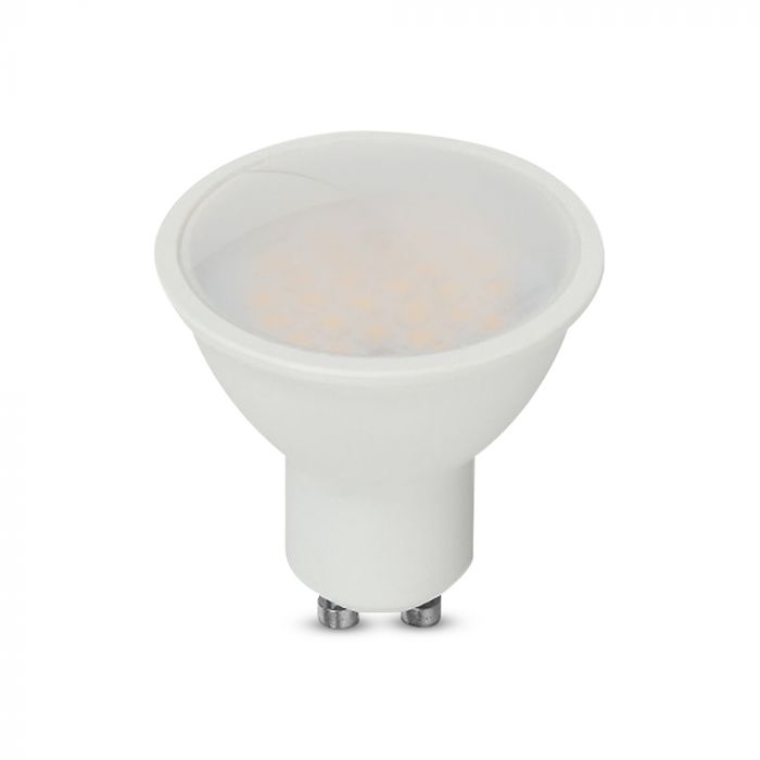 218781-p1 Spot LED GU10 10W Milky Cover Plastic 3000K - Image 1