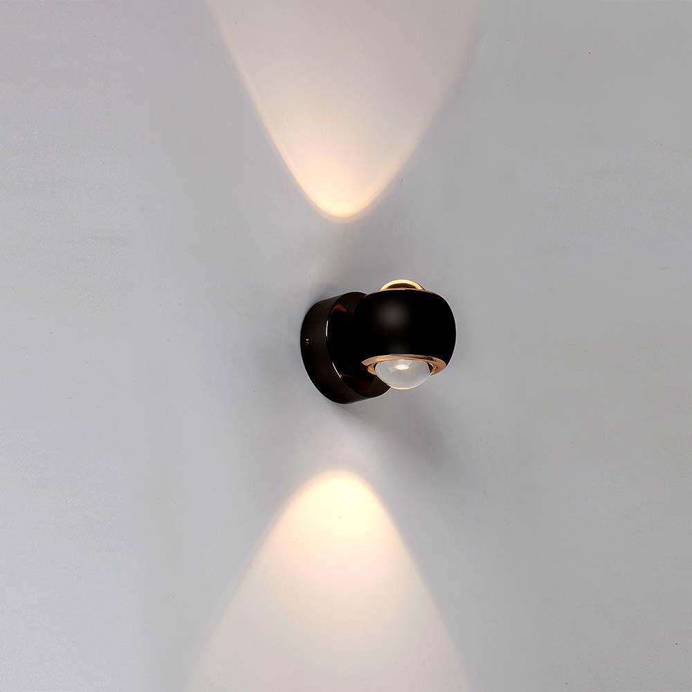 23007-2 10W LED Lampă de Perete Corp Negru 3000K - Image 1