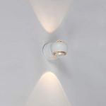 10W LEDLampă de Perete Corp Alb 3000K