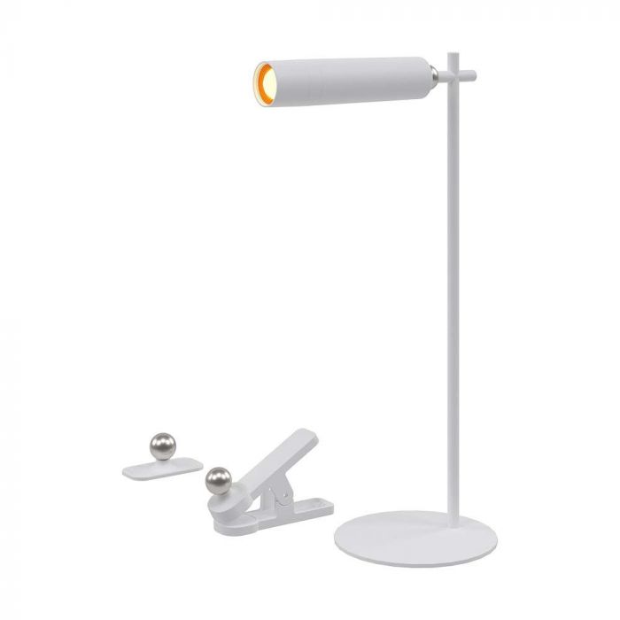 23041-p1_1 3W LED Lampă de Masă Magnetică Reîncărcabilă 4000K Corp Alb - Image 1