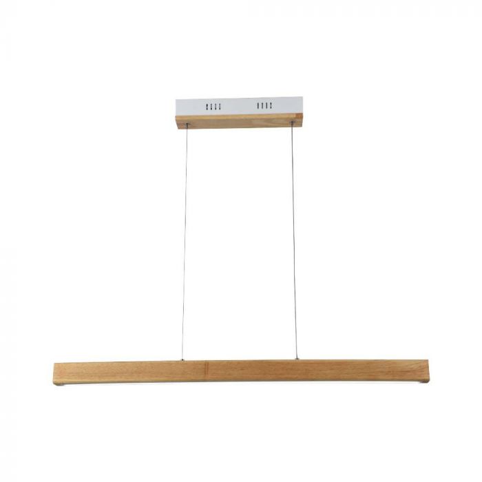 23100-p1 12W Lampă Suspendată 4000K Corp din Lemn - Image 1