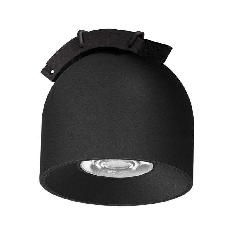 23104-1 12W LED Proictor pe Șină Textilă 38`D 3000K Corp Negru 3 ani Garanție - Image 1