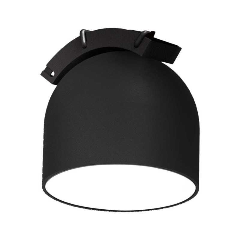23106-1 12W LED Proictor pe Șină Textilă 120`D 3000K Corp Negru 3 ani Garanție - Image 1