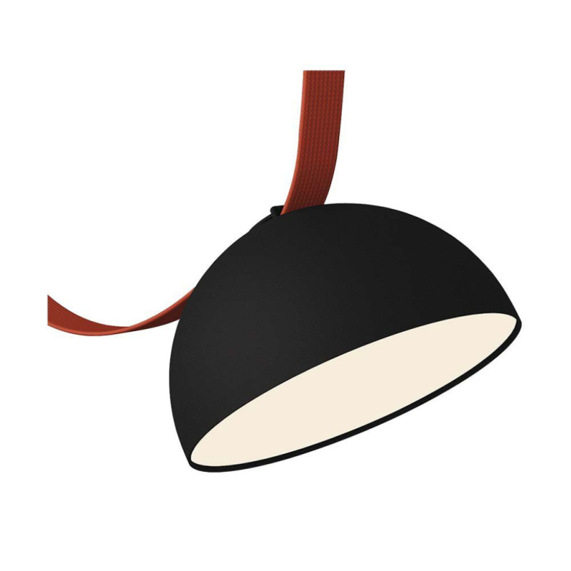 23109-1 20W LED Proictor pe Șină Textilă 120`D 3000K Corp Negru 3 ani Garanție - Image 1