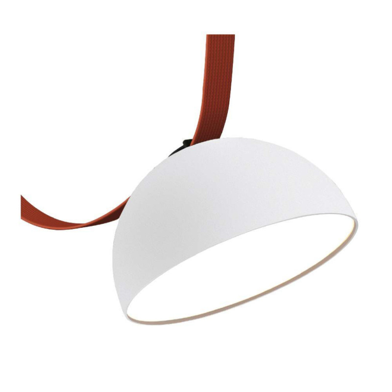 23110-1 20W LED Proictor pe Șină Textilă 120`D 3000K Corp Alb 3 ani Garanție - Image 1