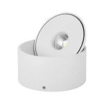 28W LED COB Downlight Aplicat 3 in 1 Corp Alb