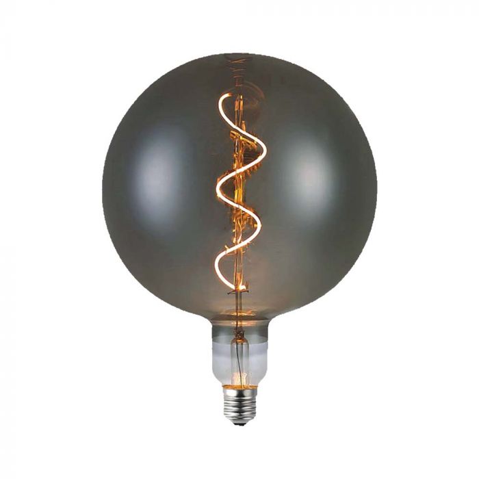 23170-p1 Bec LED 4W Filament Spiralt G200S 2700K Sticlă Fumurie - Image 1