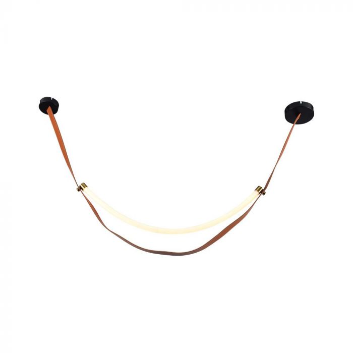 23375-p1 12W Pendul LED Designer Corp Negru și Maro 3000K - Image 1