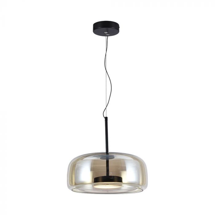 23378-p1 6W Pendul LED Designer Metal + Sticlă D350*H170 3000K - Image 1