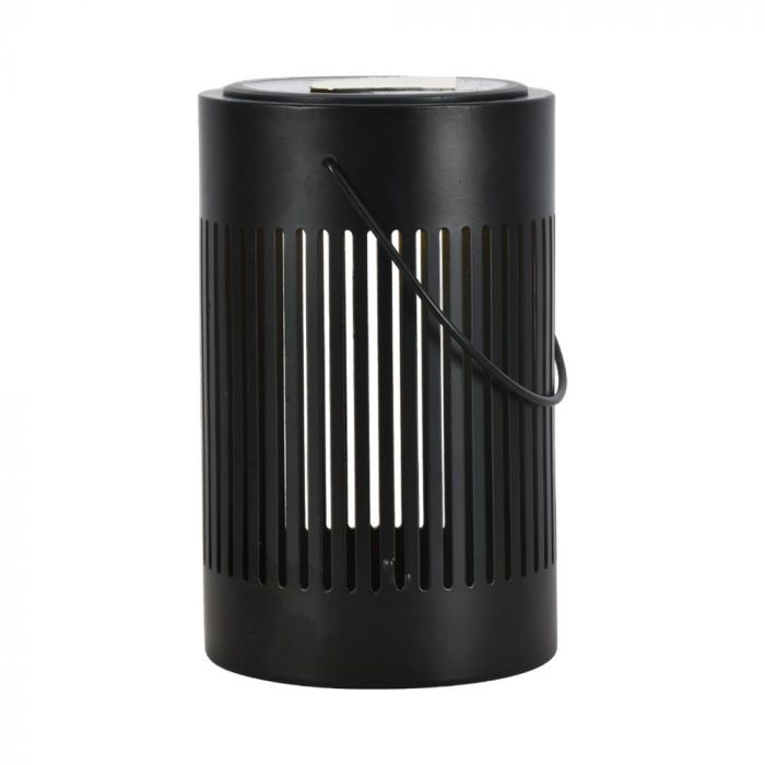 23385-p1 0.5W LED Lampă Solară Cu Mâner Negru - Image 1