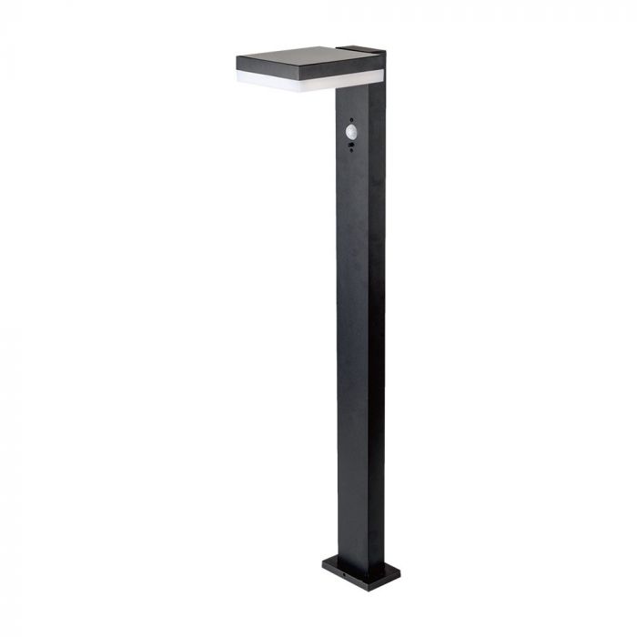 23398-p1_1 5.5W LED Bolard Solar Cu Senzor PIR & Baterie 2200MA LI 3.7V - Image 1