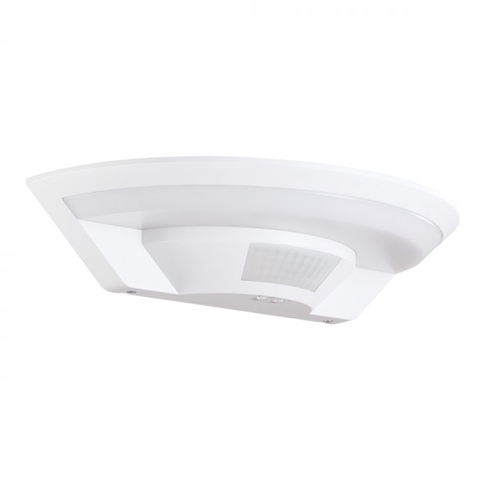 23421-p1_1 10W LED Lampă cu Senzor Cip SAMSUNG 3in1 IP54 Corp Alb - Image 1