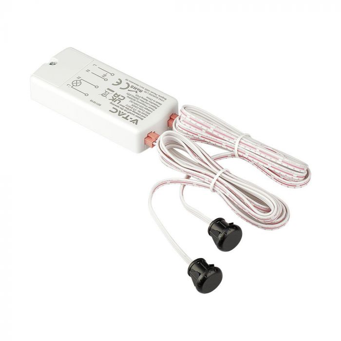 23428-p1 Senzor IR Până la 200W 220-240V/AC Corp Alb - Image 1