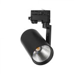 35W LED COB Proiector pe Șină Cip CREE 3000K Corp Negru