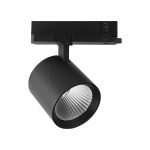 36W LED COB Proiector pe Șină Cip CREE 6400K Corp Negru