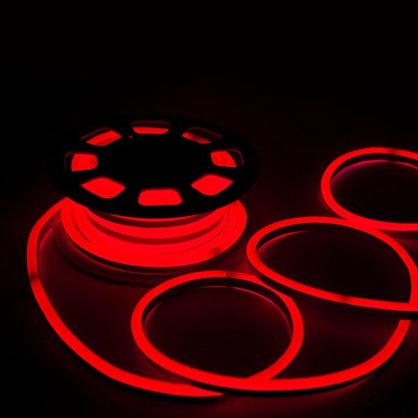 Neon Flex 24V Roșu,