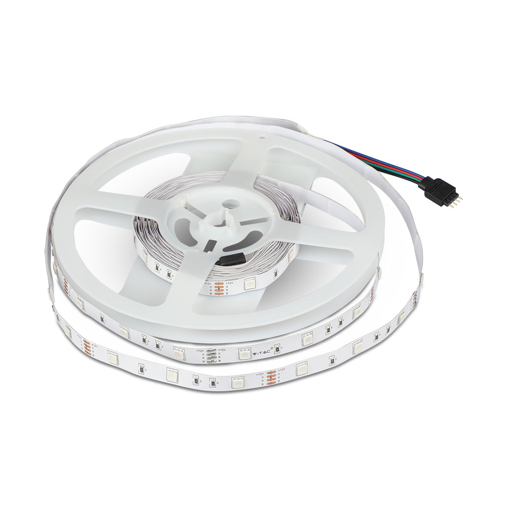 2630-2 Set Bandă LED RGB SMD5050 300LED 2 x 5m Telecomanda si Adaptor - Image 1