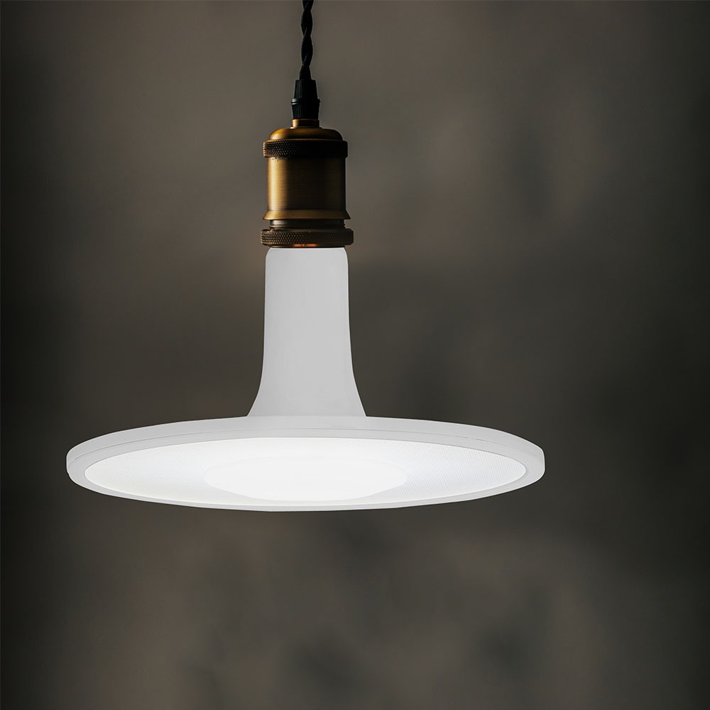 2781-2 Bec LED Cip SAMSUNG 11W Acrylic UFO Plastic 3000K - Image 1