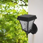 2W Lampă de Perete Solară LED 3 in 1 IP44