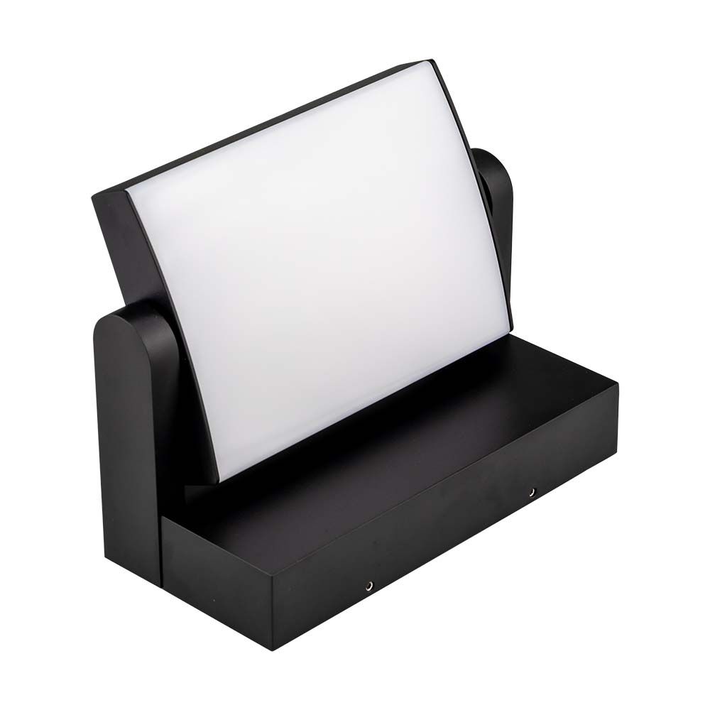 2936-2 17W LED Lumină de Perete Corp Negru 3000K IP65 - Image 1