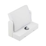 17W LED Lumină de Perete cu Senzor Corp Alb 4000K IP65