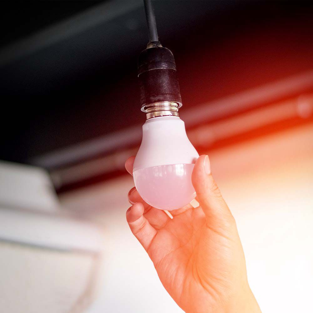 2998-2 Bec LED 8.5W E27 A65 RGB+WW+CW Compatibil cu Amazon Alexa & Google Home - Image 1