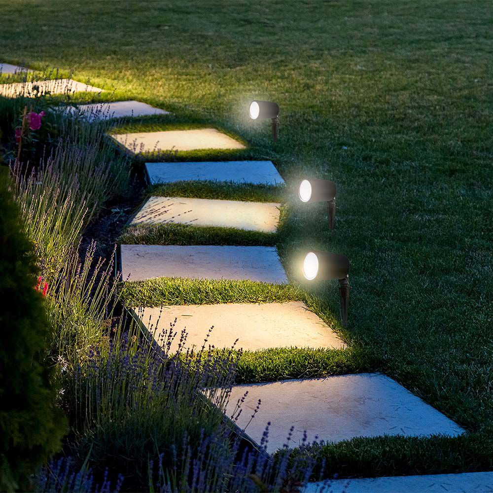 3015-2 LED Spike 5.2W x 3buc RGB Corp Negru IP65 - Image 1